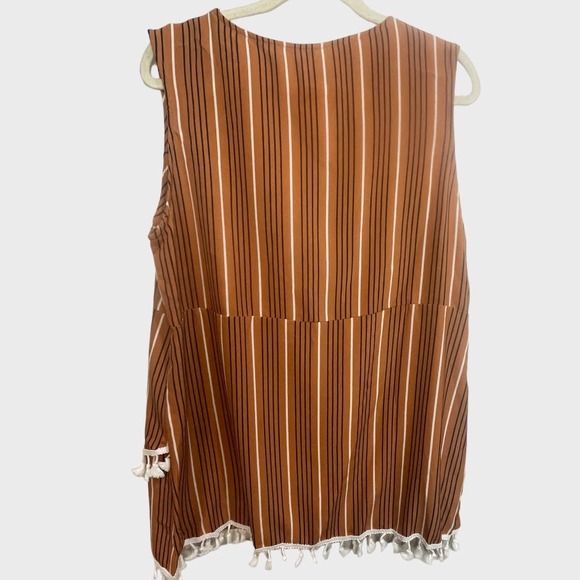 Bohemian Maternity Nursing top Tassel Detail - Picture 7 of 8